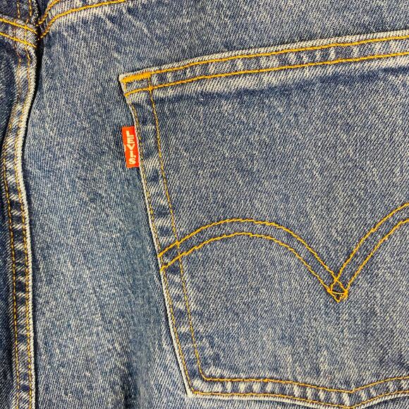 Levi's Ribcage Straight Button Fly Super‎ High Rise Jeans Size 22W - Picture 9 of 9